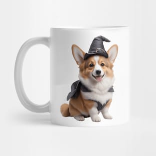 Cute Corgi Witch Mug